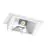 LED Downlight Wallwasher Wally Maxi Valkoinen 46W 6300lm 70x75D - 830 Ciepła Biel 