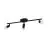 Eglo Lampa sufitowa Buzz-LED Stal Czarny 3x2.8W 3x250lm - 830 Ciepła Biel | IP20 - W Tym 3x GU10