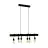 Eglo Lampa Wisząca Townshend 6 Stal Czarny | IP20 - Nadaje Się Do 6x E27 
