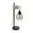 Eglo Lampa Stołowa Townshend 5 Stal Drewno Czarny | IP20 - Nadaje Się Do 1x E27 
