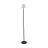 Eglo Lampa podłogowa Montapalma-L Solar Stal Czarny 2W 190lm - 830 Ciepła Biel | IP54 - Ściemnianie - USB-C