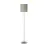 Eglo Lampa podłogowa Pasteri Stal Satynowy Nikiel Taupe | IP20 - Nadaje Się Do 1x E27 