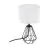 Eglo Lampa Stołowa Carlton 2 Stal Czarny | IP20 - Nadaje Się Do 1x E14 