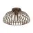 Eglo Lampa sufitowa Espinal Stal Brąz | IP20 - Nadaje Się Do 1x E27 
