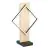 Eglo Lampa Stołowa Boyal Drewno Czarny, Brązowy 13W 1750lm - 830 Ciepła Biel