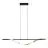 Eglo Lampa Wisząca Conaprato Stal Brushed Mosiądz, Czarny 20W 2500lm - 827-840-865 CCT | Ściemnianie