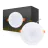 Bright Choice LED Downlight 18W 1620lm 120D - 840 Zimna Biel | Aukko 175mm - Zamienne 2x18W