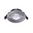 Noxion LED Uchylny Slim Spot Srebro Okrągła 6W 550lm 60D - 927 Bardzo Ciepła Biel | 85mm - IP54 - Ściemnianie - Najlepsze Renderowanie Kolorów