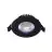 Noxion LED uchylny Slim Spot Czarny 6W 550lm - 930 Ciepła Biel | Aukko 75mm - IP54 - Najlepsze renderowanie kolorów 