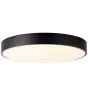 Brilliant Slimline Lampa sufitowa Metal Plastikowy Valkoinen Czarny 58W 6800lm - 830-865 CCT | 490mm - Zdalne Sterowanie Ściemnianie