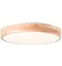 Brilliant Slimline Lampa sufitowa Metal Drewno Plastikowy Valkoinen 22W 2400lm - 830 Ciepła Biel | 345mm