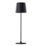 Brilliant Lampa Stołowa Kaami Metal Plastikowy Matowa Czarny 2W 310lm - 830 Ciepła Biel | 100mm - IP44 - Zewnętrzna - Ściemnianie 