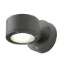 SLV Sitra Światło Ścienne Aluminium Szary | Zewnętrzna - IP44 - Nadaje Się Do 1x GX53 