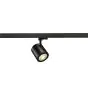 SLV Tracklight Enola C 3-Fazowy Aluminium Czarny Okrągła 11W 1040lm 55D - 830 Ciepła Biel