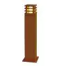 SLV Plac 70 Lampa podłogowa Stal Zardzewiały Plac 9W 90lm - 830 Ciepła Biel | Zewnętrzna - IP55