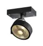SLV Kalu Spot Aluminium Czarny | Nadaje Się Do 1x GU10 (AR111) 