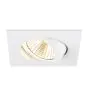 SLV New Tria Uniwersalny 68 Spot Aluminium Valkoinen Plac 8.6W 600lm 38D - 925-930-940 CCT | Aukko 68mm - Najlepsze Renderowanie Kolorów - Ściemnianie 