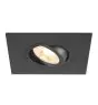 SLV New Tria 75 XL Spot Aluminium Czarny Plac | Aukko 75mm - Nadaje Się Do 1x GU10 