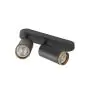SLV Grip! Aluminium Spot Czarny | Nadaje Się Do 2x GU10
