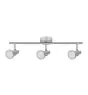 Ledvance LED Spot GU10 Aluminium 3x 3W - 827 Bardzo Ciepła Biel 