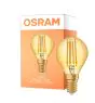 Osram Vintage 1906 LED E14 Piłka Włókno Złoty 4W 420lm - 825 Bardzo Ciepła Biel | Zamienne 35W
