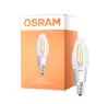 Osram Superstar Classic LED E14 Świeca Włókno Przezroczysty 4W 470lm - 822-827 Dim To Warm | Ściemnianie - Zamienne 40W