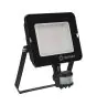 Ledvance LED Iluminacja Kompaktowy Czarny 50W 5000lm 100D - 840 Zimna Biel | IP65 - Symetryczny - Czujnik ruchu i światła