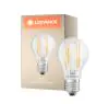 Ledvance Classic LED E27 Gruszka Włókno Przezroczysty 7.5W 1055lm - 827 Bardzo Ciepła Biel | Zamienne 75W
