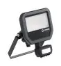Ledvance LED Iluminacja Aluminium Czarny 17W 2200lm 100D - 830 Ciepła Biel | IP65 - Czujnik Ruchu I Światła - Symetryczny