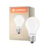 Ledvance Classic LED E27 Gruszka Matowy 5.9W 806lm - 840 Zimna Biel| Ściemnianie - Zamienne 60W