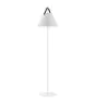 DFTP by Nordlux Strap Lampa podłogowa Metal i Leather Valkoinen | Nadaje Się Do E27