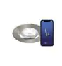 Nordlux Don Smart LED Spot Brushed Nickel 4.7W 320lm 60D - 822-865 Przestrajalny Valkoinen + RGB | 85mm - IP65