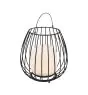 Nordlux Lampa Stołowa Jim To-Go Portable Akumulator Metal Czarny 3W 300lm - 827 Bardzo Ciepła Biel | 3-Stopniowy Ściemnianie 