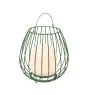 Nordlux Lampa Stołowa Jim To-Go Portable Akumulator Metal Zielony 3W 300lm - 827 Bardzo Ciepła Biel | 3-Stopniowy Ściemnianie 