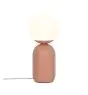 Nordlux Lampa Stołowa Notti Metal i Szkło Brązowy | Nadaje Się Do 1x E14