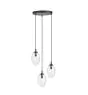 Emibig Lampa Wisząca Astral Stal Czarny | Nadaje Się Do 3x E14 - Max 10W