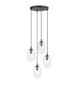 Emibig Lampa Wisząca Astral Stal Czarny | Nadaje Się Do 4x E14 - Max 10W