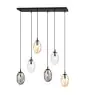 Emibig Lampa sufitowa Astral Stal Czarny | Nadaje Się Do 6x E14 - Max 10W