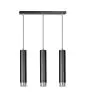 Emibig Lampa Wisząca Kibo Stal Czarny | Nadaje Się Do 3x GU10 - Max 10W