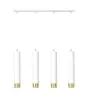 Emibig Lampa Wisząca Kibo Stal Valkoinen | Nadaje Się Do 4x GU10 - Max 10W