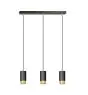 Emibig Lampa Wisząca Fumiko Stal Czarny | Nadaje Się Do 3x GU10 - Max 10W