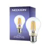 Noxion Lucent Włókno LED E27 Gruszka Przezroczysty 7W 806lm - 827 Bardzo Ciepła Biel | Zamienne 60W