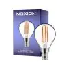 Noxion Lucent Lustre LED E14 Piłka Włókno Przezroczysty 4.5W 470lm - 827 Bardzo Ciepła Biel | Ściemnianie - Zamienne 40W