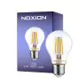 Noxion Lucent LED E27 Gruszka Włókno Przezroczysty 8.5W 1055lm - 827 Bardzo Ciepła Biel - Zamienne 75W