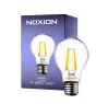 Noxion Lucent LED E27 Gruszka Włókno Przezroczysty 7W 806lm - 840 Zimna Biel | Zamienne 60W