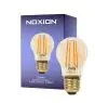 Noxion Lucent Lustre LED E27 Włókno Bursztyn 4.5W 400lm - 822 Bardzo Ciepła Biel | Ściemnianie - Zamienne 35W