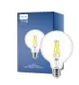 Philips MASTER Value LED Globe E27 93mm Włókno Przezroczysty 5.9W 806lm - 922-927 Bardzo Ciepła Biel | Najlepsze Renderowanie Kolorów - Ściemnianie - Zamienne 60W