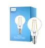 Philips Corepro LED Lustre E14 Piłka Włókno Przezroczysty 2W 250lm - 827 Bardzo Ciepła Biel | Zamienne 25W
