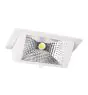 LED Downlight Wallwasher Wally Średni Valkoinen 27W 3850lm 78x100D - 840 Zimna Biel - 238x145mm