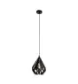 Eglo Lampa Wisząca Carlton 5 Stal Czarny | IP20 - Nadaje Się Do 1x E27 